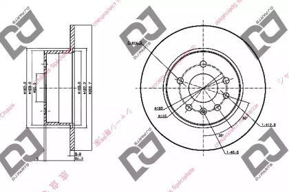 DJ PARTS BD1404